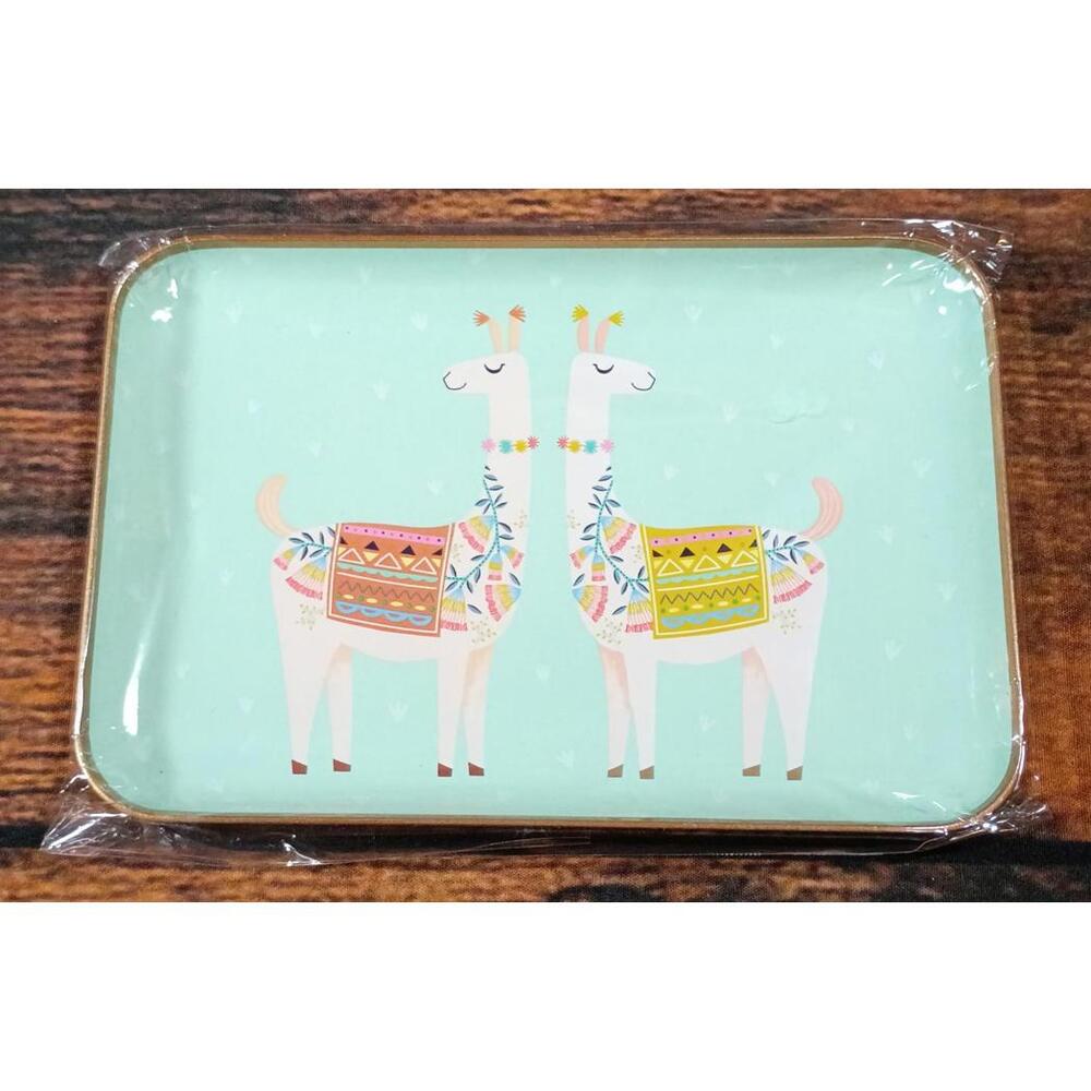 Decorative Llama-Themed Serving Tray by Molly & Rex